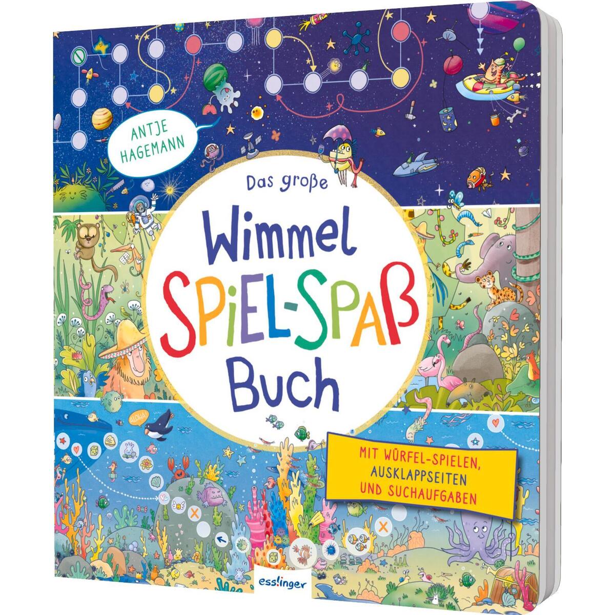 Das große Wimmel-Spiel-Spaß-Buch von Esslinger Verlag