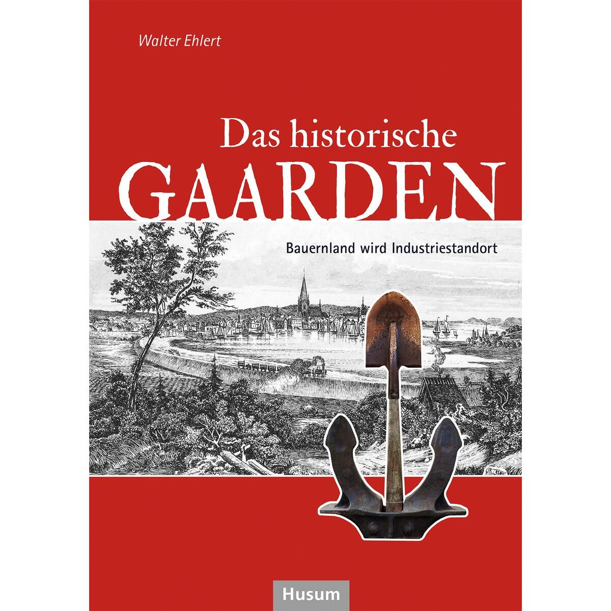 Das historische Gaarden von Husum Druck