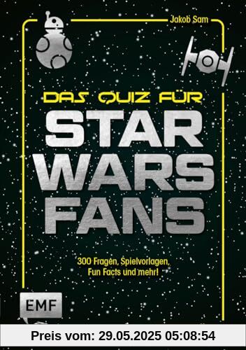 Das inoffizielle Quiz für Star Wars-Fans: Teste dein Wissen mit 300 Fragen, Spielvorlagen, Fun Facts und mehr! Mit Decoderfolie