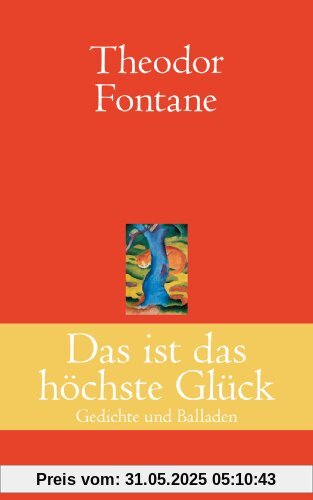 Das ist das höchste Glück: Gedichte und Balladen Das ist das höchste Glück: Gedichte und Balladen