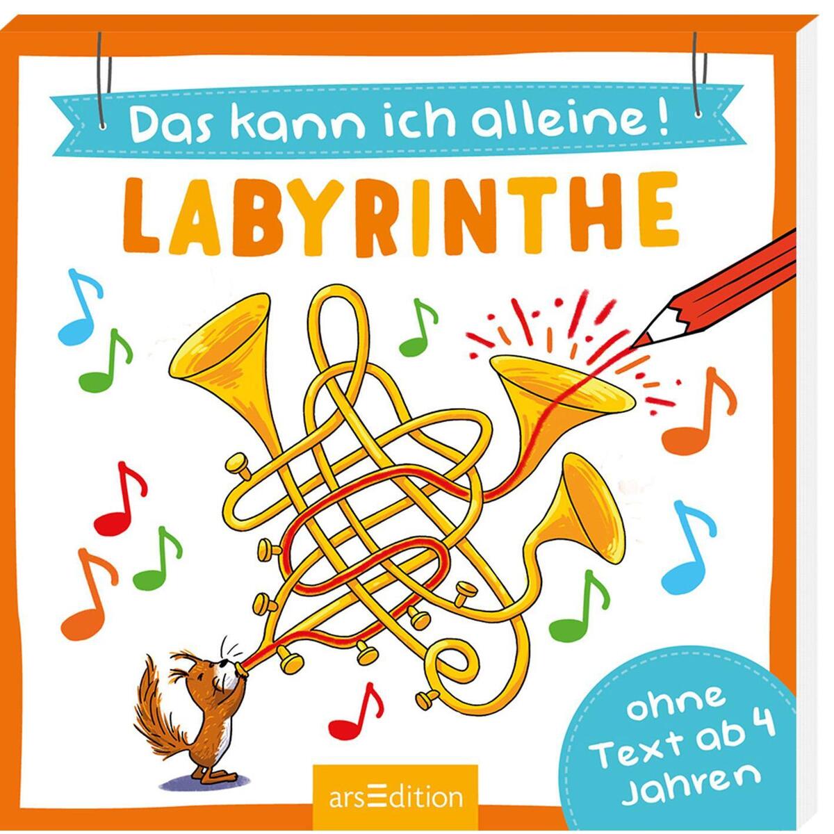 Das kann ich alleine! Labyrinthe Das kann ich alleine! Labyrinthe von Ars Edition GmbH