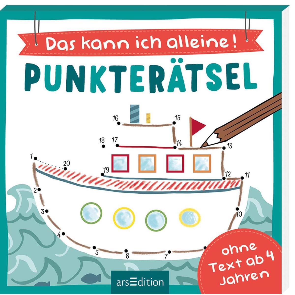 Das kann ich alleine! Punkterätsel Das kann ich alleine! Punkterätsel von Ars Edition GmbH