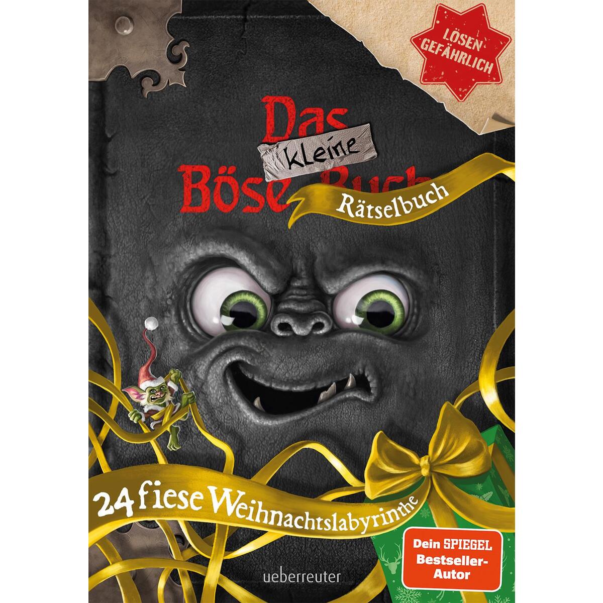 Das kleine Böse Rätselbuch - 24 fiese Weihnachtslabyrinthe (Das kleine Böse Buch... von Ueberreuter Verlag