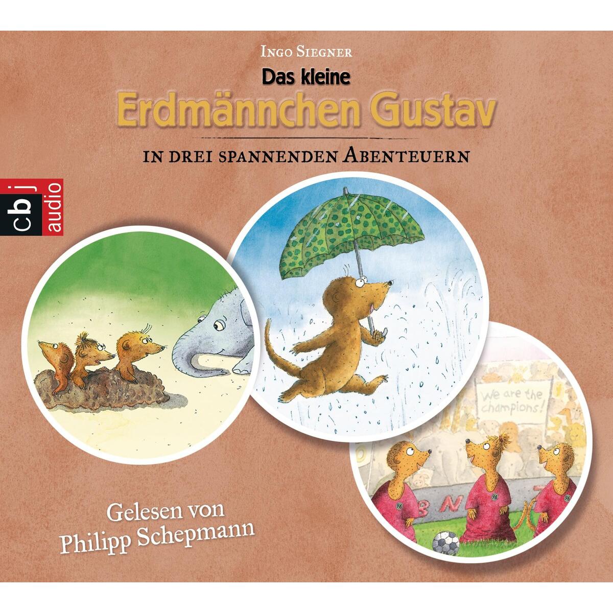 Das kleine Erdmännchen Gustav in drei spannenden Abenteuern Das kleine Erdmännchen Gustav in drei spannenden Abenteuern von cbj audio