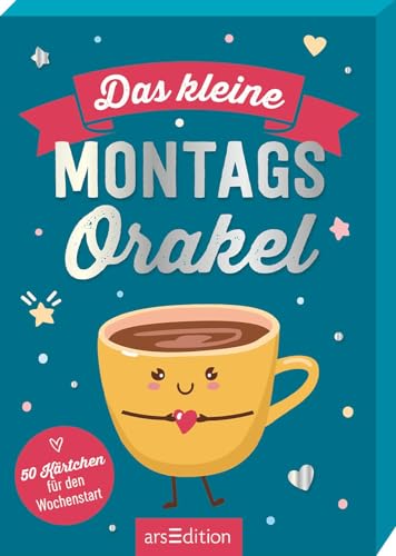 Das kleine Montagsorakel: 50 Kärtchen für den Wochenstart | Das lustige Orakel für einen guten Montagsstart Das kleine Montagsorakel: 50 Kärtchen für den Wochenstart | Das lustige Orakel für einen guten Montagsstart