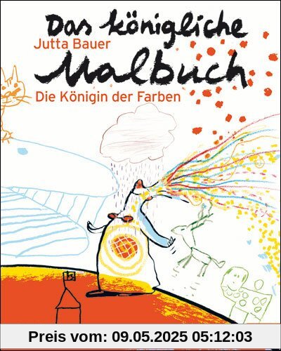 Das königliche Malbuch: Die Königin der Farben