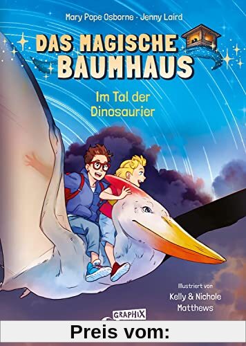 Das magische Baumhaus (Band 1) - Im Tal der Dinosaurier: Der Kinderbuchklassiker jetzt als Comic-Buch - Für Kinder ab 7 Jahren (Das magische Baumhaus – Comic-Buchreihe, Band 1)