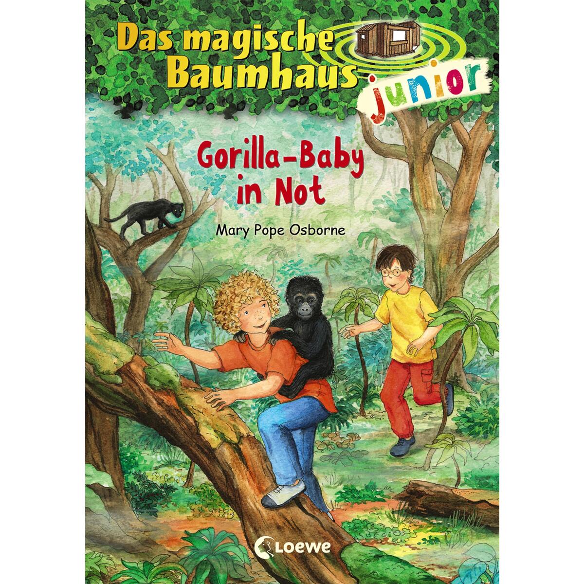 Das magische Baumhaus junior (Band 24) - Gorilla-Baby in Not von Loewe Verlag GmbH