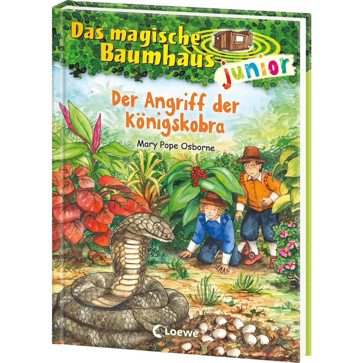 Das magische Baumhaus junior (Band 39) - Der Angriff der Königskobra von Loewe Verlag GmbH