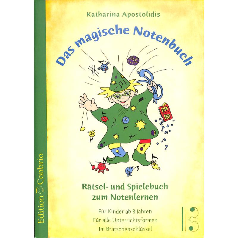 Das magische Notenbuch - Bratschenschlüssel