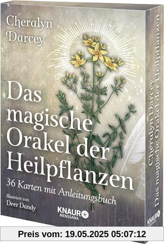 Das magische Orakel der Heilpflanzen: 36 Karten mit Anleitungsbuch | Entdecke mit dem Kartenset die Welt der grünen Magie
