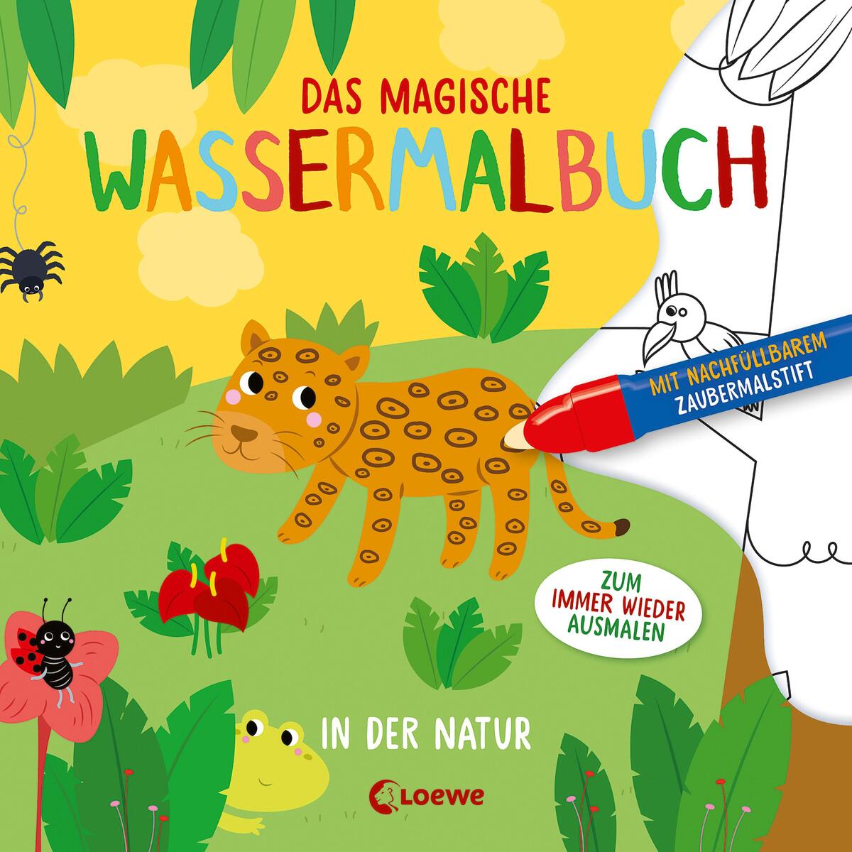 Das magische Wassermalbuch - In der Natur von Loewe Verlag GmbH