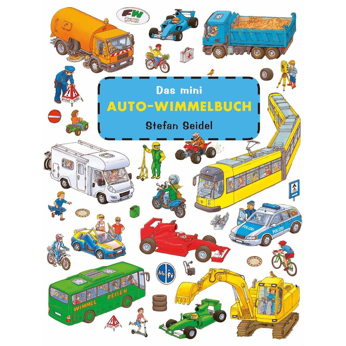 Das mini Auto Wimmelbuch von Adrian Wimmelbuchverlag