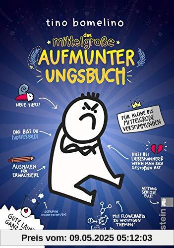 Das mittelgroße Aufmunterungsbuch: ... für kleine bis mittelgroße Verstimmungen