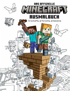 Das offizielle Minecraft Ausmalbuch von Cross Cult