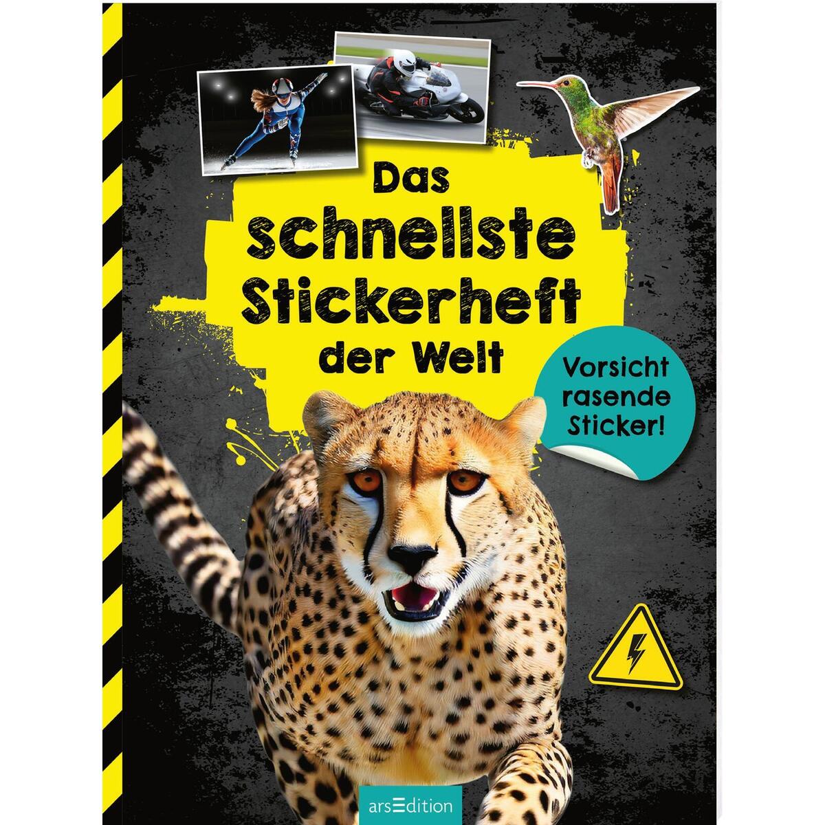 Das schnellste Stickerheft der Welt von Ars Edition GmbH