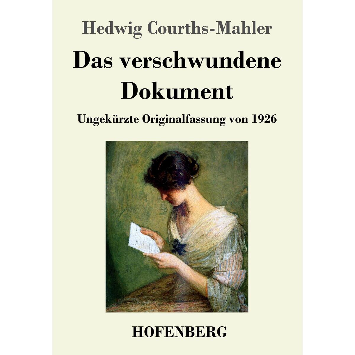 Das verschwundene Dokument von Hofenberg
