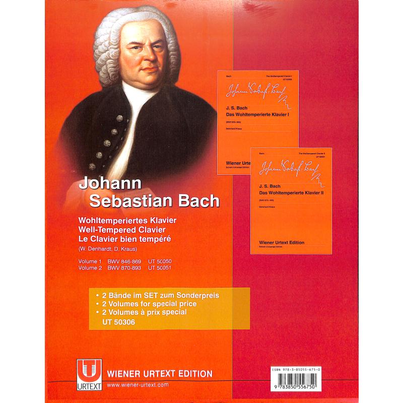 Das wohltemperierte Klavier 1 + 2 Das wohltemperierte Klavier 1 + 2