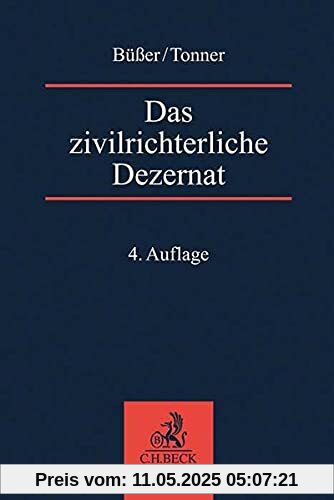 Das zivilrichterliche Dezernat