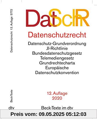 Datenschutzrecht (dtv Beck Texte)