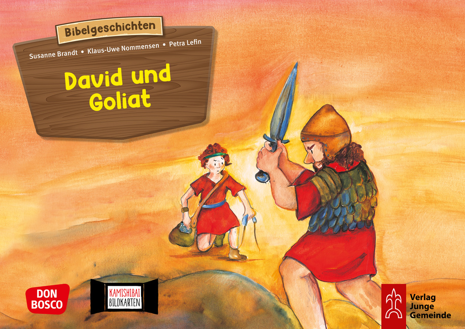 David und Goliat. Kamishibai Bildkartenset. von Don Bosco Medien