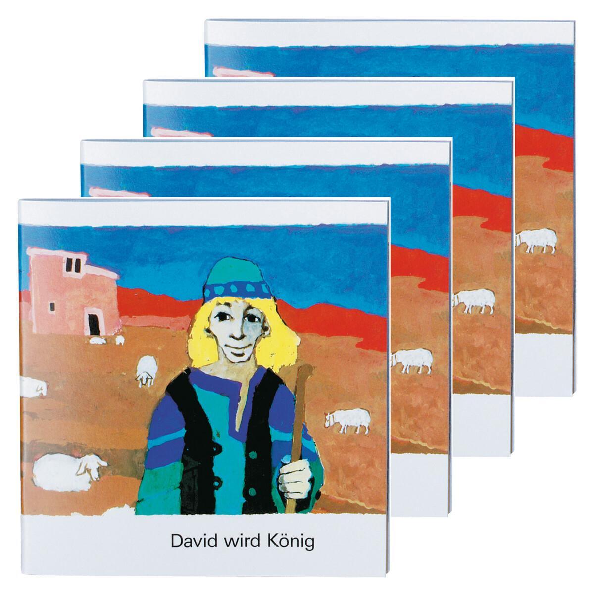 David wird König (4er-Pack) von Deutsche Bibelges.