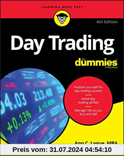 Day Trading For Dummies, 4th Edition (For Dummies (Business & Personal Finance))