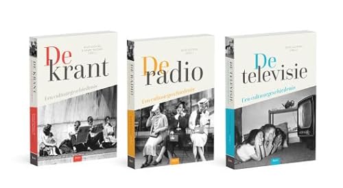 De Krant, Radio en Televisie (set): Drie cultuurgeschiedenissen von Boom