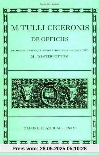 De Officiis (Scriptorum Classicorum Bibliotheca Oxoniensis)