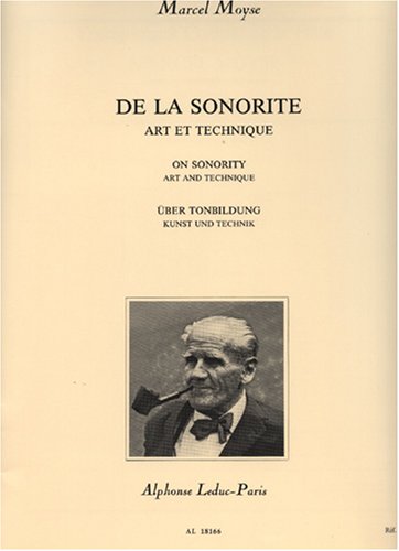 DE LA SONORITE ART ET TECHNIQUE FLUTE