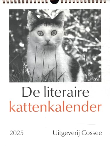 De literaire kattenkalender 2025 von Uitgeverij Cossee