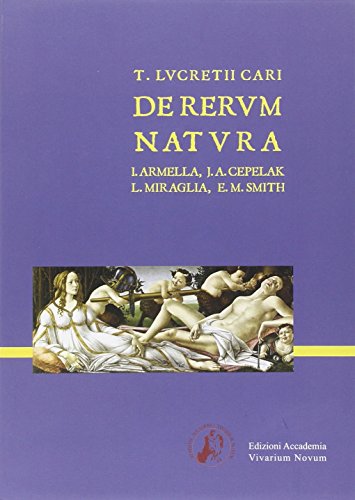 De rerum natura. Per i Licei e gli Ist. magistrali von Edizioni Accademia Vivarium Novum