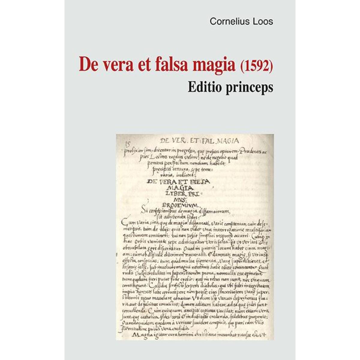 De vera et falsa magia (1592) von Paulinus Verlag