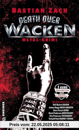 Death over Wacken: Metal-Krimi (Die Metal-Reihe)