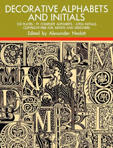 Decorative Alphabets and Initials (Lettering, Calligraphy, Typography)