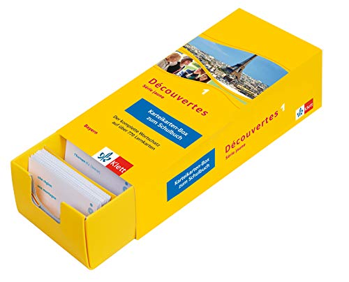 Découvertes 1 Bayern - Vokabel-Lernbox zum Schulbuch: Französisch passend zum Lehrwerk üben (Découvertes. Ausgabe für Bayern ab 2017) Découvertes 1 Bayern - Vokabel-Lernbox zum Schulbuch: Französisch passend zum Lehrwerk üben (Découvertes. Ausgabe für Bayern ab 2017)
