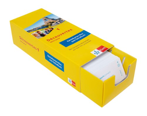 Découvertes 1 Série jaune - Vokabel-Lernbox zum Schülerbuch: 1. Lernjahr passend zum Lehrwerk