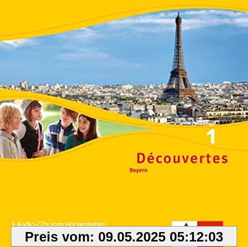 Découvertes 1: Audio-CD 1. Lernjahr (Découvertes. Ausgabe für Bayern ab 2017)