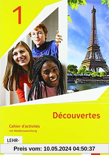 Découvertes 1. Ausgabe 1. oder 2. Fremdsprache: Cahier d'activités mit Mediensammlung 1. Lernjahr (Découvertes. Ausgabe 1. oder 2. Fremdsprache ab 2020)