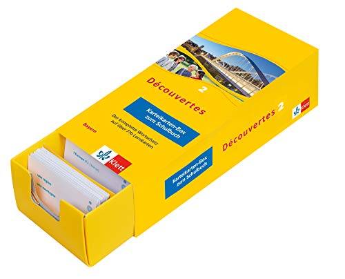 Découvertes 2 Bayern (ab 2017) - Vokabel-Lernbox zum Schulbuch: Französisch passend zum Lehrwerk üben