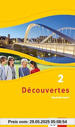 Découvertes 2. Ausgabe Bayern: Vokabellernheft 2. Lernjahr (Découvertes. Ausgabe für Bayern ab 2017)