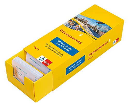 Découvertes 3 Bayern Vokabel-Lernbox zum Schulbuch: Französisch passend zum Lehrwerk üben (Découvertes. Ausgabe für Bayern ab 2017) Découvertes 3 Bayern Vokabel-Lernbox zum Schulbuch: Französisch passend zum Lehrwerk üben (Découvertes. Ausgabe für Bayern ab 2017)