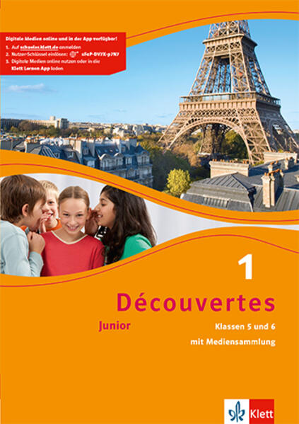 Découvertes Junior. 1 Cahier d'activités mit Audio-CD (MP3 für PC). Klasse 5 von Klett Ernst /Schulbuch