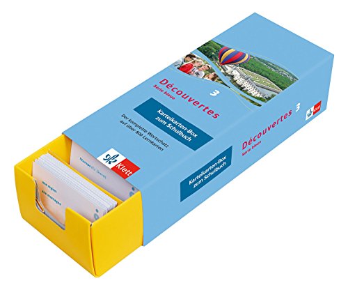 Découvertes Série Bleue 3 - Vokabel-Lernbox zum Schulbuch: Französisch passend zum Lehrwerk üben