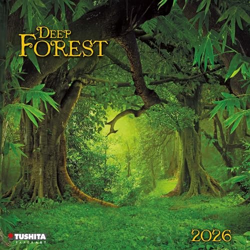 Deep Forest 2026: Kalender 2026 (Wonderful World) von Tushita PaperArt