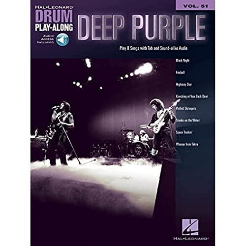Deep Purple: Drum Play-Along Volume 51 (Hal Leonard Drum Play-Along, 51, Band 51) von Hal Leonard
