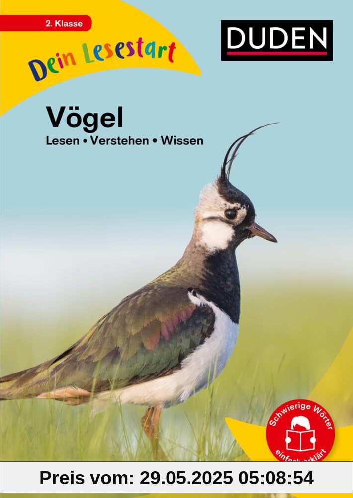 Dein Lesestart - Vögel: Lesen - Verstehen - Wissen (Band 13) Für Kinder ab 7 Jahren (Dein Lesestart – ab Klasse 2)