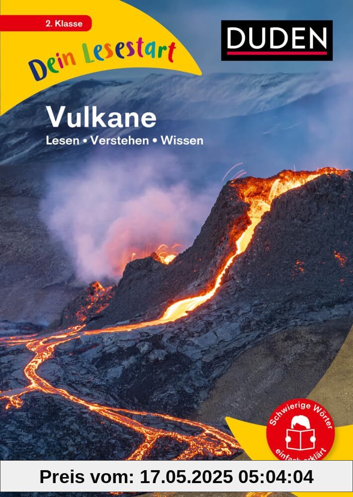 Dein Lesestart - Vulkane: Lesen - Verstehen - Wissen (Band 14) Für Kinder ab 7 Jahren (Dein Lesestart – ab Klasse 2)