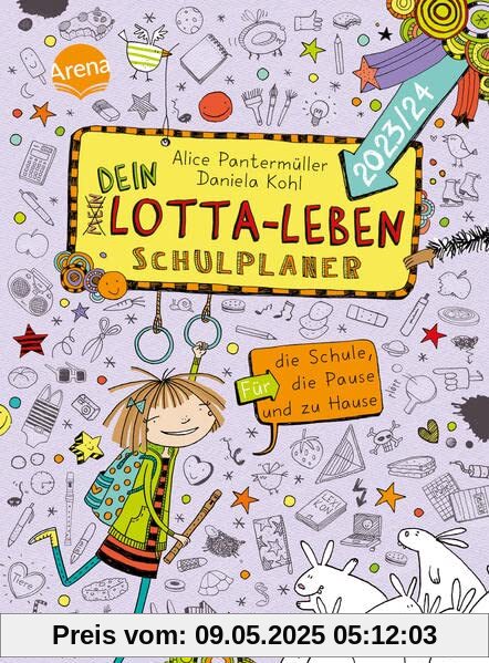 Dein Lotta-Leben. Schulplaner. Für die Schule, die Pause und zu Hause (2023/24): Der ultimative Schulplaner für alle Fans von „Mein Lotta-Leben“ – mit ... Ferienübersicht und vielen witzigen Sprüchen