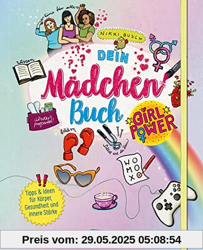Dein Mädchenbuch: Girl Power: Tipps & Ideen für Körper, Gesundheit und innere Stärke | Eintragbuch mit Antworten auf wichtige Mädchenfragen (5)